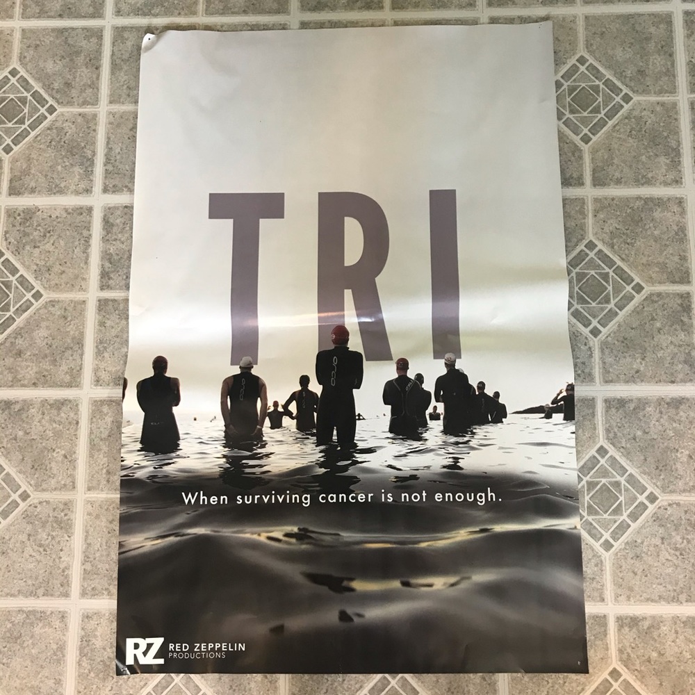 Triathlon Poster 26"x39"
